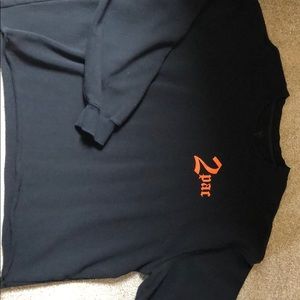 V lone crew neck sweatshirt